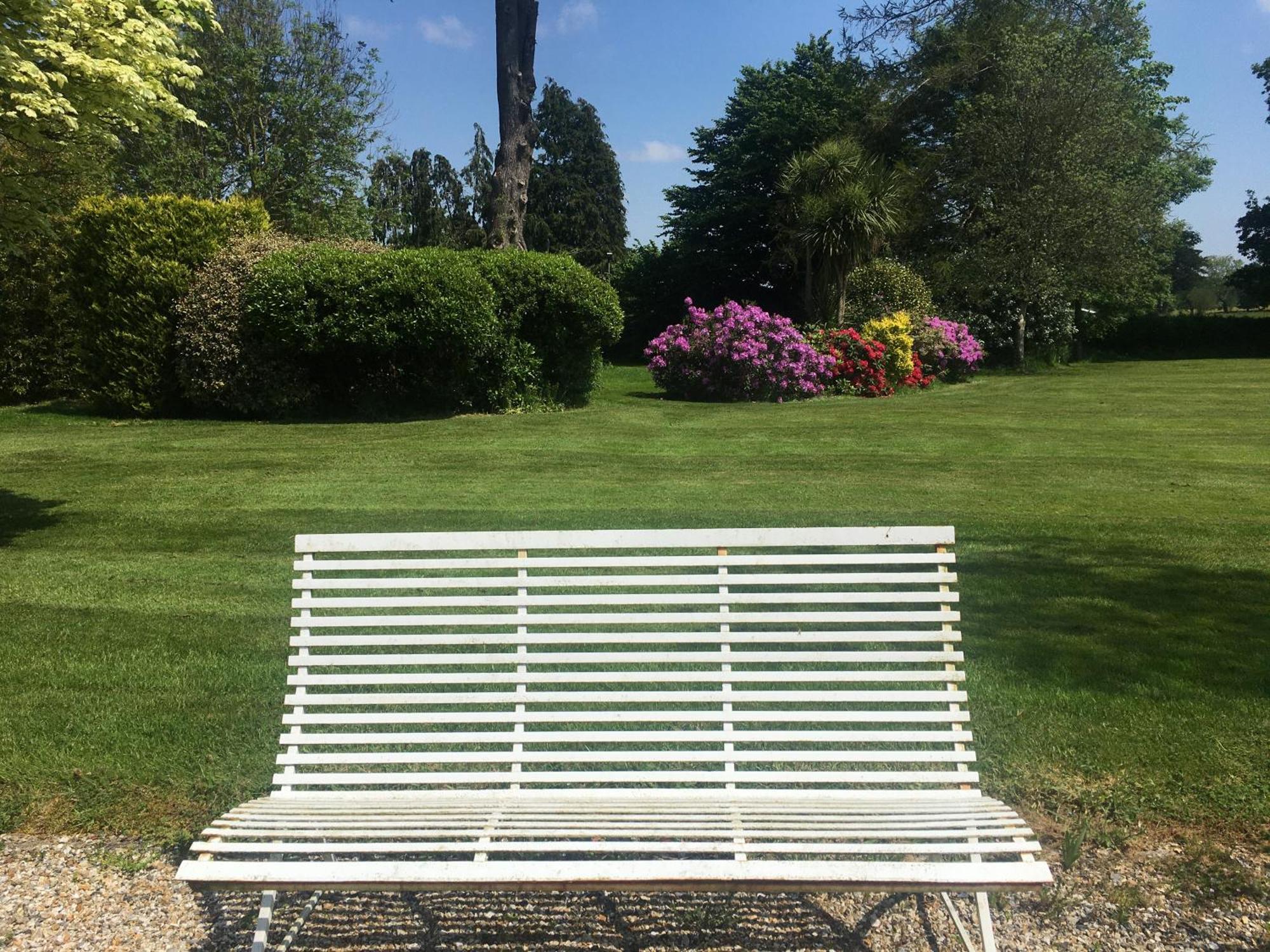 On The Grounds Of Beautiful Manor House